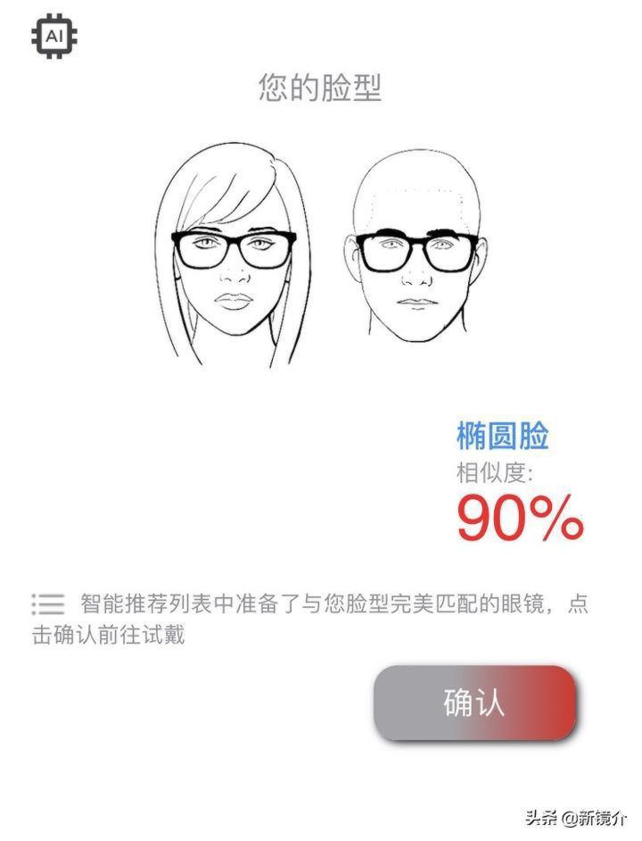 免费扫一扫测脸型配发型在线,免费测适合自己的发型