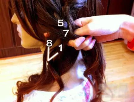 四股辫怎么扎？四股辫编发教程图解