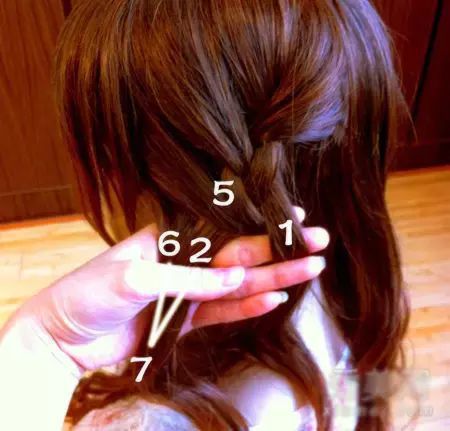 四股辫怎么扎？四股辫编发教程图解