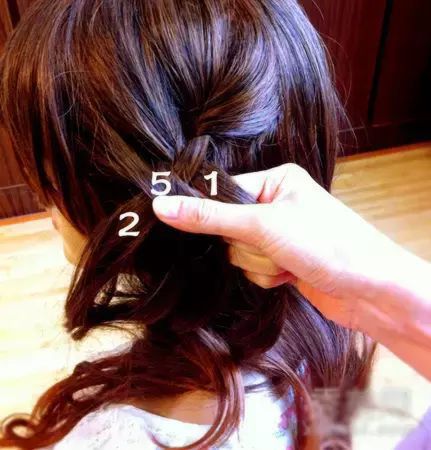 四股辫怎么扎？四股辫编发教程图解