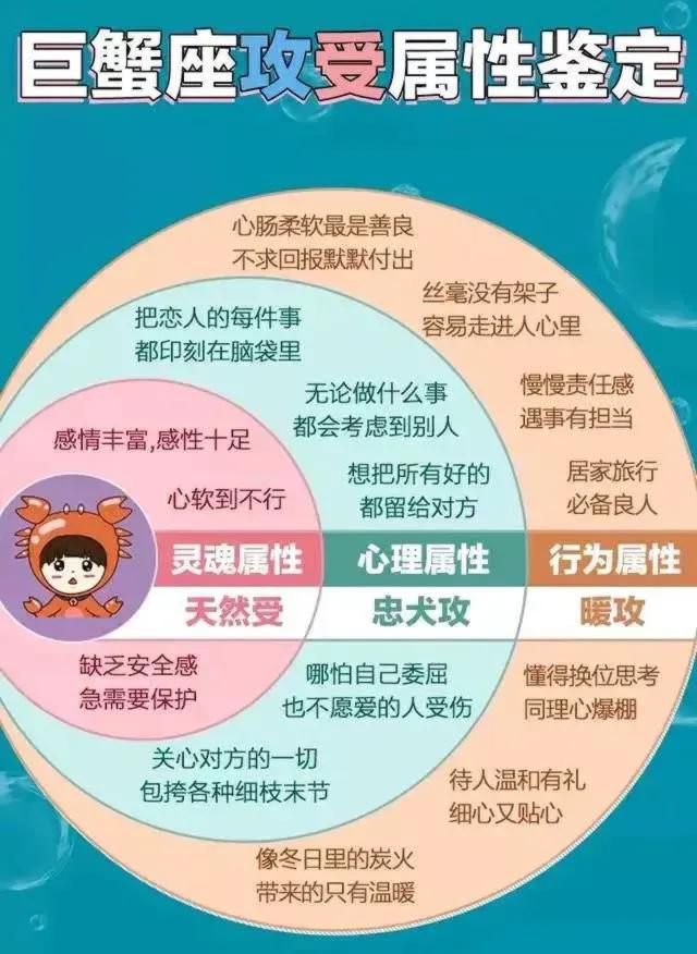 十二星座攻受属性明细表