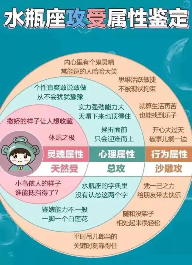 十二星座攻受属性明细表