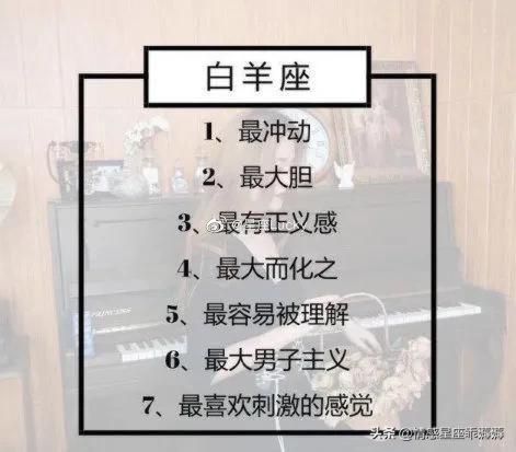 十二#星座#之最！ 