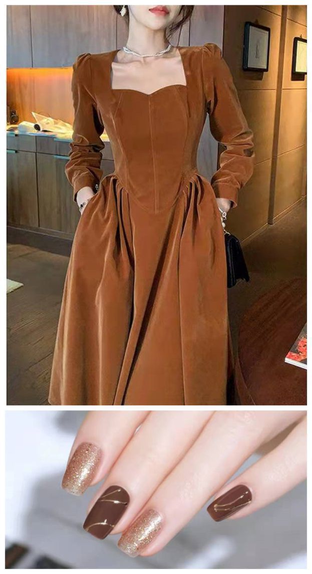 十二星座年会礼服美甲穿搭来了