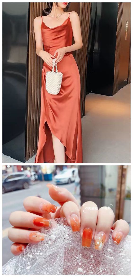 十二星座年会礼服美甲穿搭来了