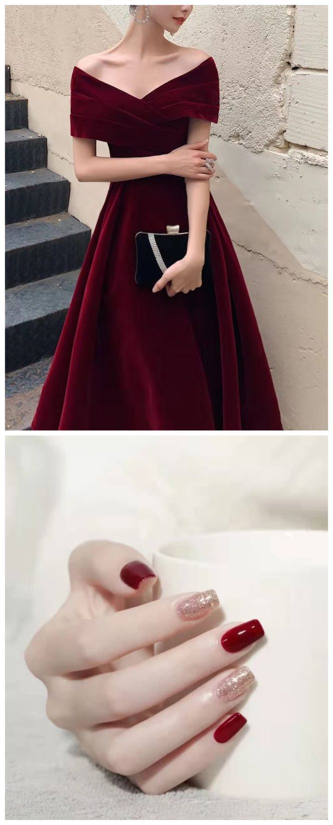 十二星座年会礼服美甲穿搭来了