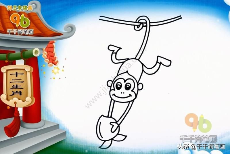 十二生肖的故事简笔画，快为孩子收藏吧！