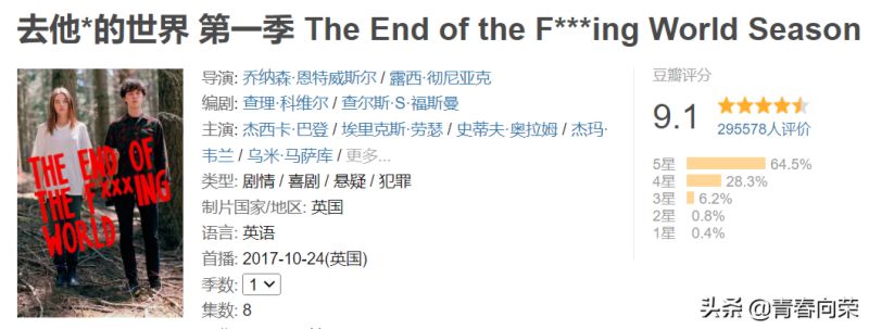 老司机影院：豆瓣均9分！那些敢于跨越禁区的青春系美剧