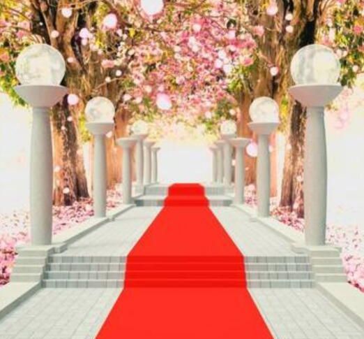 心理测试：4个婚礼红毯，你最想走哪个？测你要不要和TA分手！