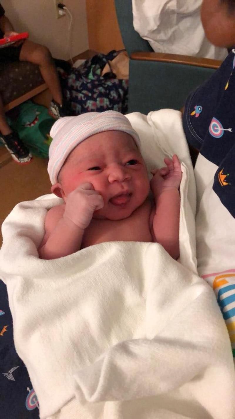 命中注定？这个女娃7月11日晚7点11分出生，体重7磅11盎司