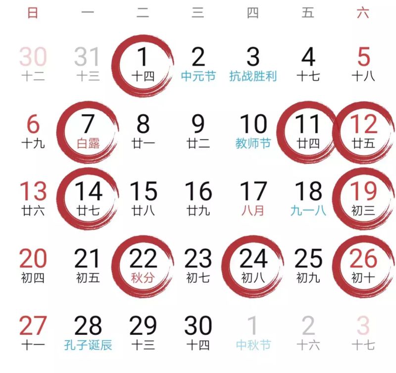 今天的日历查询农历黄道吉日,最准确的万年历老黄历