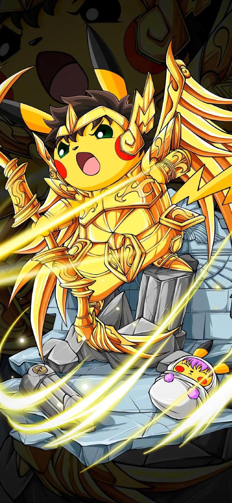 十二星座皮卡丘q萌图片12张,十二星座专属迷你人物