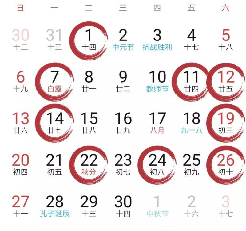 运程日历2020日历表黄道吉日，吉祥万年历老黄历每日运势
