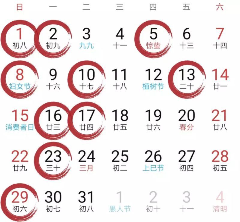 运程日历2020日历表黄道吉日，吉祥万年历老黄历每日运势