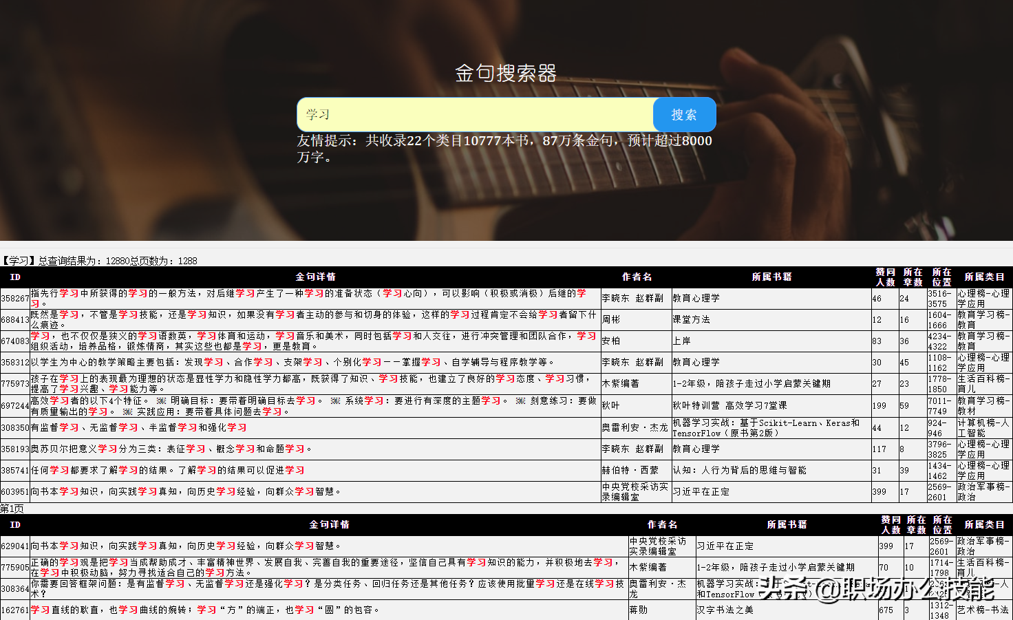 8个珍藏已久的资源网站，个人命盘详解