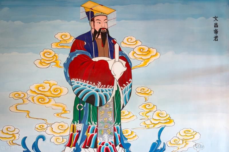 考神是哪个神仙图片，女儿中考拜文昌还是文殊