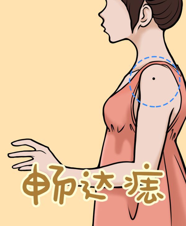 图解手臂上有这几颗痣追求者大排长龙，老人说胳膊长痣是遇到对的人
