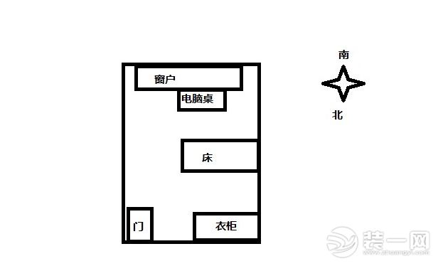 书房电脑桌摆放风水正确图，一进门看见电脑桌好吗