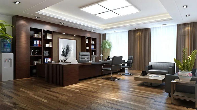 办公室的风水布局和位置图，办公桌摆放风水正确图