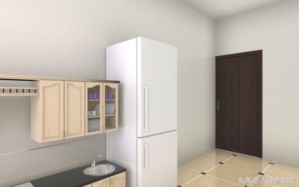 冰箱怎样摆放风水，客厅放冰箱最佳效果图