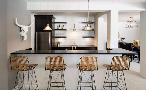 吧台放在什么位置招财，收银台风水位置图解