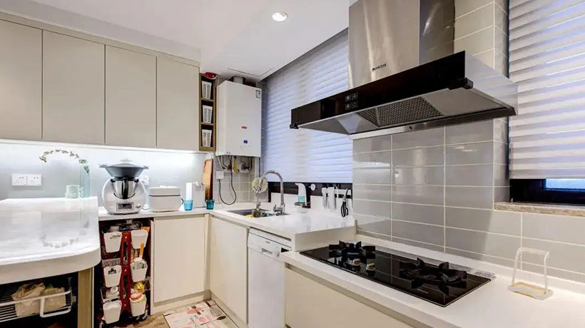 厨房橱柜适合的颜色风水学，橱柜门啥颜色最吉利