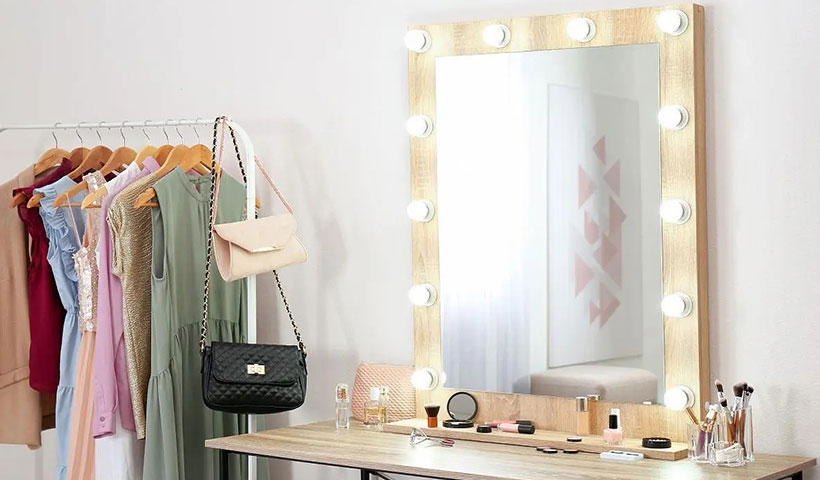 梳妆台怎么摆放风水好图片，梳妆台与床的摆放图