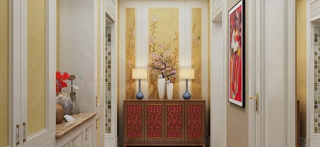 玄关柜上放什么摆件好风水，最旺入门玄关摆件