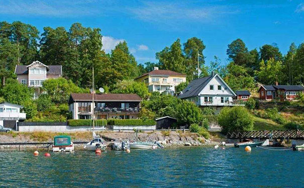 河流房子位置风水图解吉凶，房子哪边有河发财