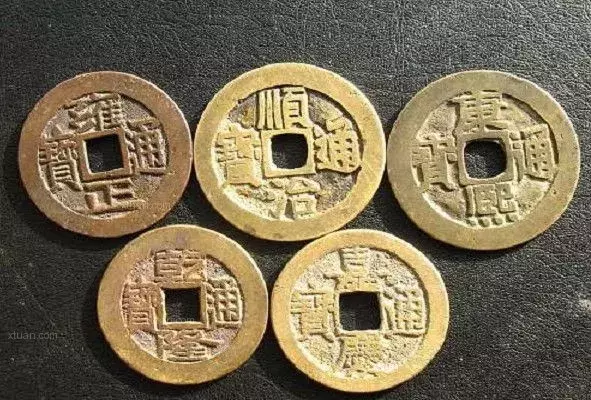 风水五帝钱的摆放方法图片，门对门挂五帝钱正确挂法