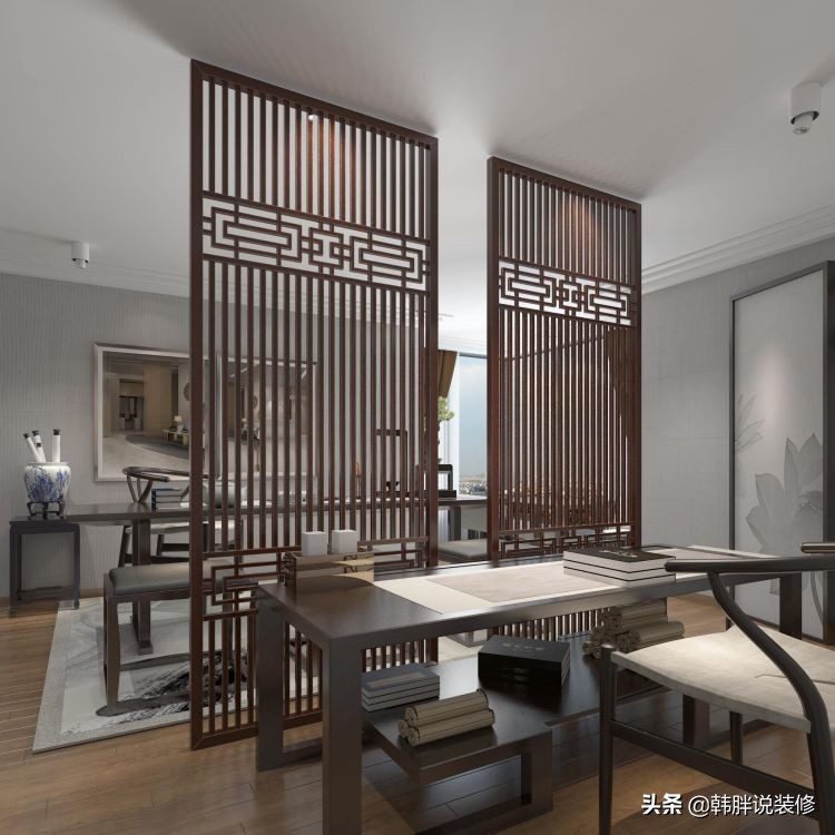 风水学卧室门正对大门，最旺入门玄关效果图