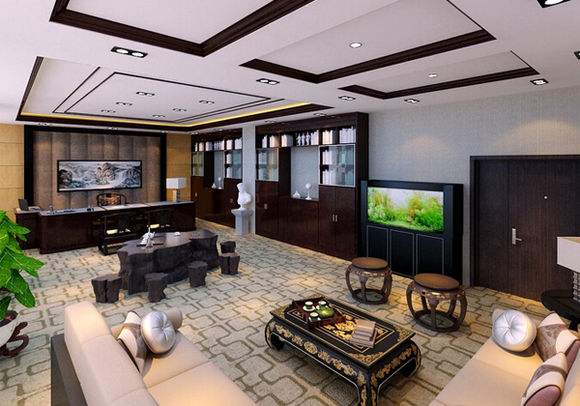 风水鱼缸里面放什么，入户门进门看见鱼缸好吗