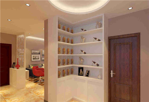 风水上酒柜放什么旺财图片，一开门看见酒柜好不好