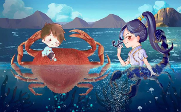 天蝎座巨蟹座配对指数，巨蟹和天蝎谁会先动情