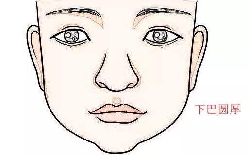 下巴短圆的面相，下巴短但圆润的面相