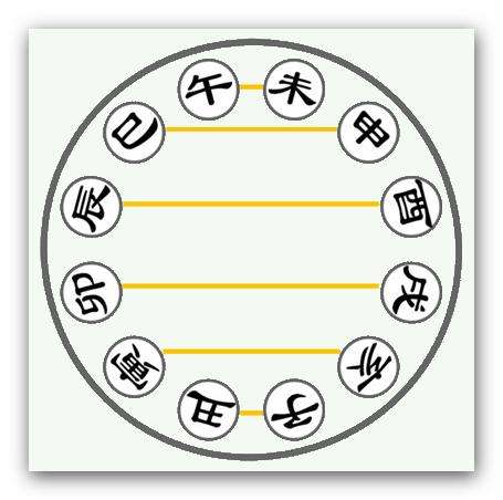 十二地支藏象，五行与藏象图解