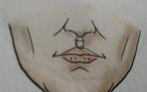 人中有横纹面相图解女人，人中有一道横纹的命运