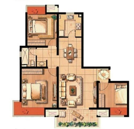 l型的房子算缺角吗，现代房子没有不缺角的