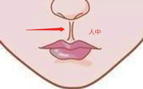 人中像水滴一样的女人，水滴型人中图片