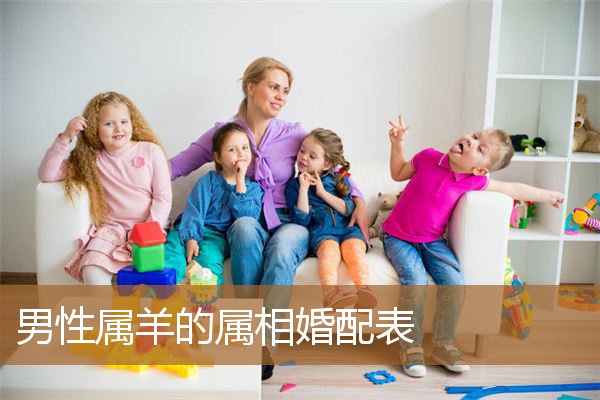 男性属羊的属相婚配表图（男属羊最佳婚配表）