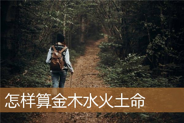 怎样算金木水火土命人，算自己五行属什么命