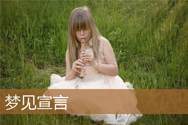 梦见宣言别人离我远去（梦见举行某种仪式）