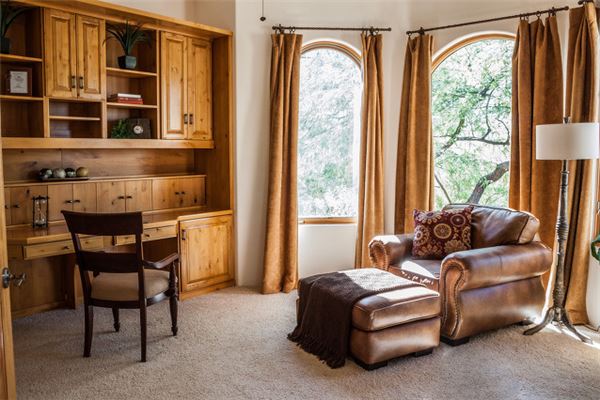 办公室窗帘图片大全，办公室窗帘遮光帘卷帘