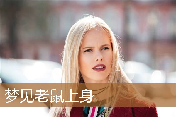 梦见老鼠上身是什么意思（男人梦见老鼠什么征兆）