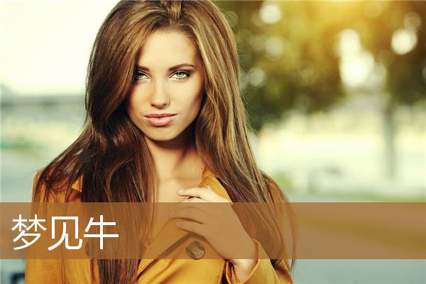 梦见牛是什么预兆（男人梦见牛什么预兆）