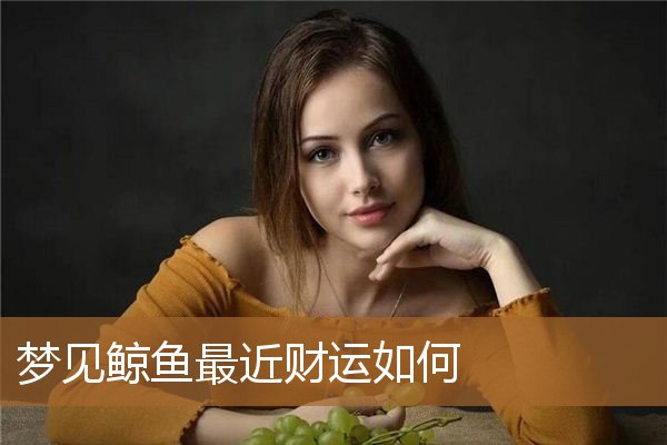 梦见鲸鱼最近财运如何了（梦见鲸鱼是胎梦吗）