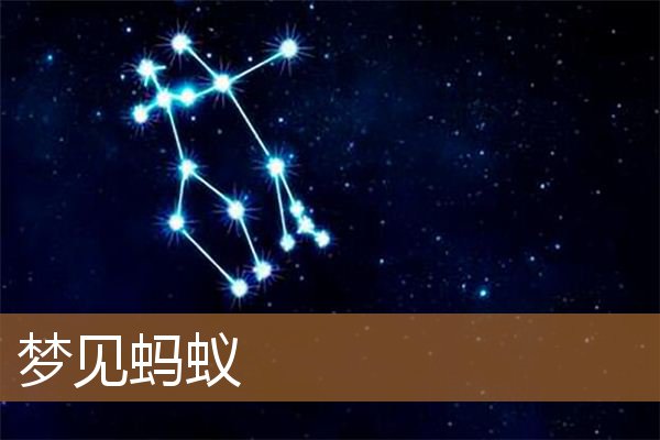 梦见蚂蚁成群是什么意思（男人梦见蚂蚁是什么预兆）
