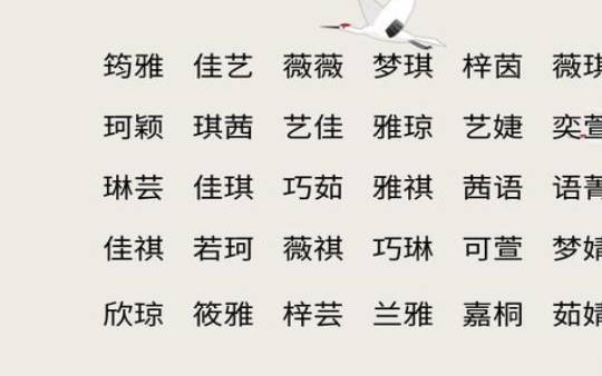 女宝宝起名,唯美的的女宝宝名字大全 女宝宝起名,唯美的的女宝宝名字大全