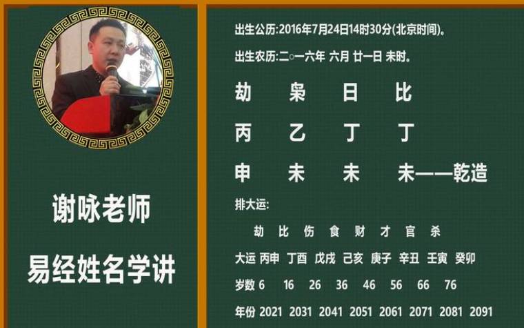 测生辰八字喜用神起名