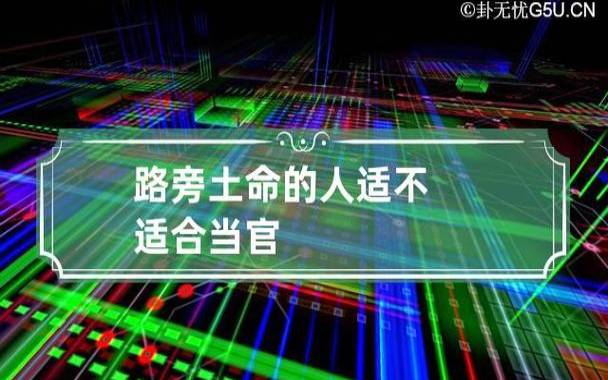 路旁土命适合做什么行业 路旁土命适合做什么行业